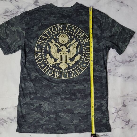 Howitzer Patriotic Camouflage T-Shirt - Gray - Picture 6 of 7